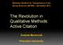 The Revolution in Qualitative Methods: Active Citation
