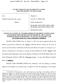 Case LSS Doc 104 Filed 03/20/15 Page 1 of 3 IN THE UNITED STATES BANKRUPTCY COURT FOR THE DISTRICT OF DELAWARE