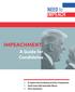 IMPEACHMENT: A Guide for Candidates