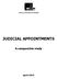 JUDICIAL APPOINTMENTS. A comparative study