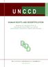 UNCCD HUMAN RIGHTS AND DESERTIFICATION