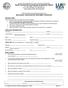 APPLICATION FOR CERTIFICATION AS A BIOLOGICAL WASTEWATER TREATMENT OPERATOR