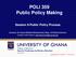 POLI 359 Public Policy Making