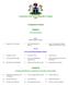 Constitution of the Federal Republic of Nigeria Chapter I