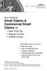 Your Guide to Small Claims & Commercial Small Claims in: New York City Nassau County Suffolk County