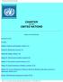 CHARTER OF THE UNITED NATIONS TABLE OF CONTENTS: