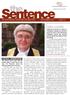 Sentence THE SENTENCING GUIDELINES NEWSLETTER SEPTEMBER 2004 ISSUE 01
