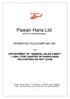 Pawan Hans Ltd (A Govt. of India Enterprise)