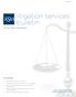 litigation services bulletin
