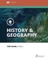 HISTORY & GEOGRAPHY STUDENT BOOK. 12th Grade Unit 2