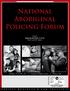 National Aboriginal Policing Forum