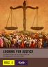 LOOKING FOR JUSTICE RECOMMENDATIONS FOR THE ESTABLISHMENT OF THE HYBRID COURT FOR SOUTH SUDAN