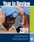 Year in Review. United Nations Peace Operations