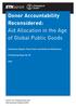 Donor Accountability Reconsidered: Aid Allocation in the Age of Global Public Goods