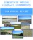 INTERSTATE MINING COMPACT COMMISSION 2014 ANNUAL REPORT