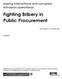 Fighting Bribery in Public Procurement