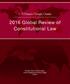 2016 Global Review of Constitutional Law