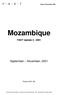 Mozambique. FAST Update 4 / September November, Roland Dittli, MA