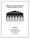 Legislative Assistants Guide to the Program Evaluation Division May 2010