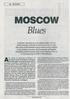 Blues MOSCOW. Alec Nove is em eritus professor of