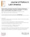 Journal of Politics in Latin America