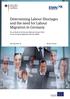 Determining Labour Shortages and the need for Labour Migration in Germany