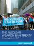 THE NUCLEAR WEAPON BAN TREATY A resource guide for WILPF