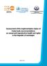 Assessment of the implementation status of treaty body recommendations on sexual and reproductive health and rights in the Republic of Azerbaijan
