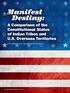 Manifest Destiny: A Comparison of the Constitutional Status of Indian Tribes and U.S. Overseas Territories
