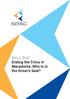 Policy Brief Ending the Crisis in Macedonia: Who Is in the Driver s Seat?