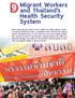 Migrant Workers and Thailand s Health Security System