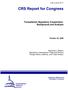 Transatlantic Regulatory Cooperation: Background and Analysis