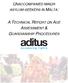!!! UNACCOMPANIED MINOR ASYLUM-SEEKERS IN MALTA: A TECHNICAL REPORT ON AGE ASSESSMENT & GUARDIANSHIP PROCEDURES