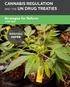 CANNABIS REGULATION. Strategies for Reform JUNE 2016 BRIEFING PAPER AND THE UN DRUG TREATIES