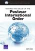 Postwar International Order