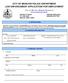 CITY OF MOSCOW POLICE DEPARTMENT LAW ENFORCEMENT APPLICATION FOR EMPLOYMENT