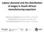 Labour demand and the distribution of wages in South African manufacturing exporters