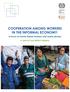 Cooperation among workers in the informal economy: