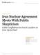 RECOMMENDED CITATION: Pew Research Center, July, 2015, Iran Nuclear Agreement Meets With Public Skepticism