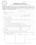 BERMUDA POLICE APPLICATION FOR APPOINTMENT AS CONSTABLE OR CADET
