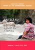 EXECUTIVE SUMMARY REPORT OF THE INTERNATIONAL MISSION. JUSTICE for. Berta Cáceres Flores