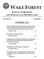 WAKE FOREST JOURNAL OF BUSINESS SUMMER 2014 VOLUME 14 NUMBER 4 AND INTELLECTUAL PROPERTY LAW