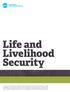Life and Livelihood Security