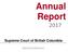 Annual Report Supreme Court of British Columbia