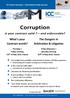 Corruption. Is your contract valid? and enforceable?