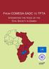 From COMESA-SADC to TFTA. Integrating the Voice of the Civil Society in Zambia