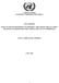 UNITED NATIONS ECONOMIC COMMISSION FOR AFRICA FINAL REPORT