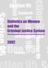 Statistics on Women and the Criminal Justice System A Home Office publication under Section 95 of the Criminal Justice Act 1991