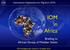 International Organization for Migration (IOM) IOM in Africa. Briefing to African Group of Member States