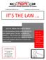 IT S THE LAW... Laws for Indiana New Vehicle Dealers